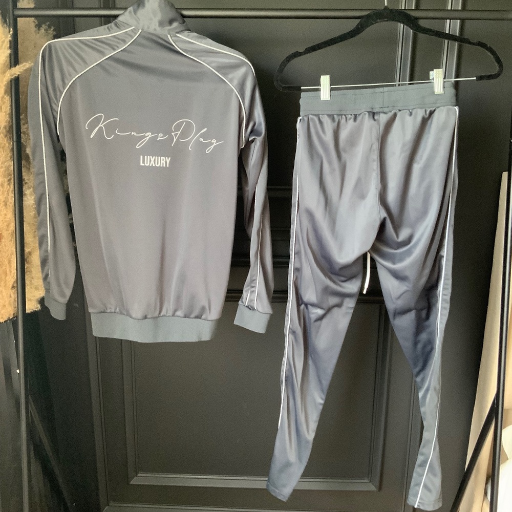 Grey Track Suit